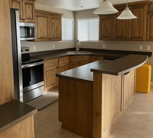 Kitchen deep cleaning service for a spotless cooking space